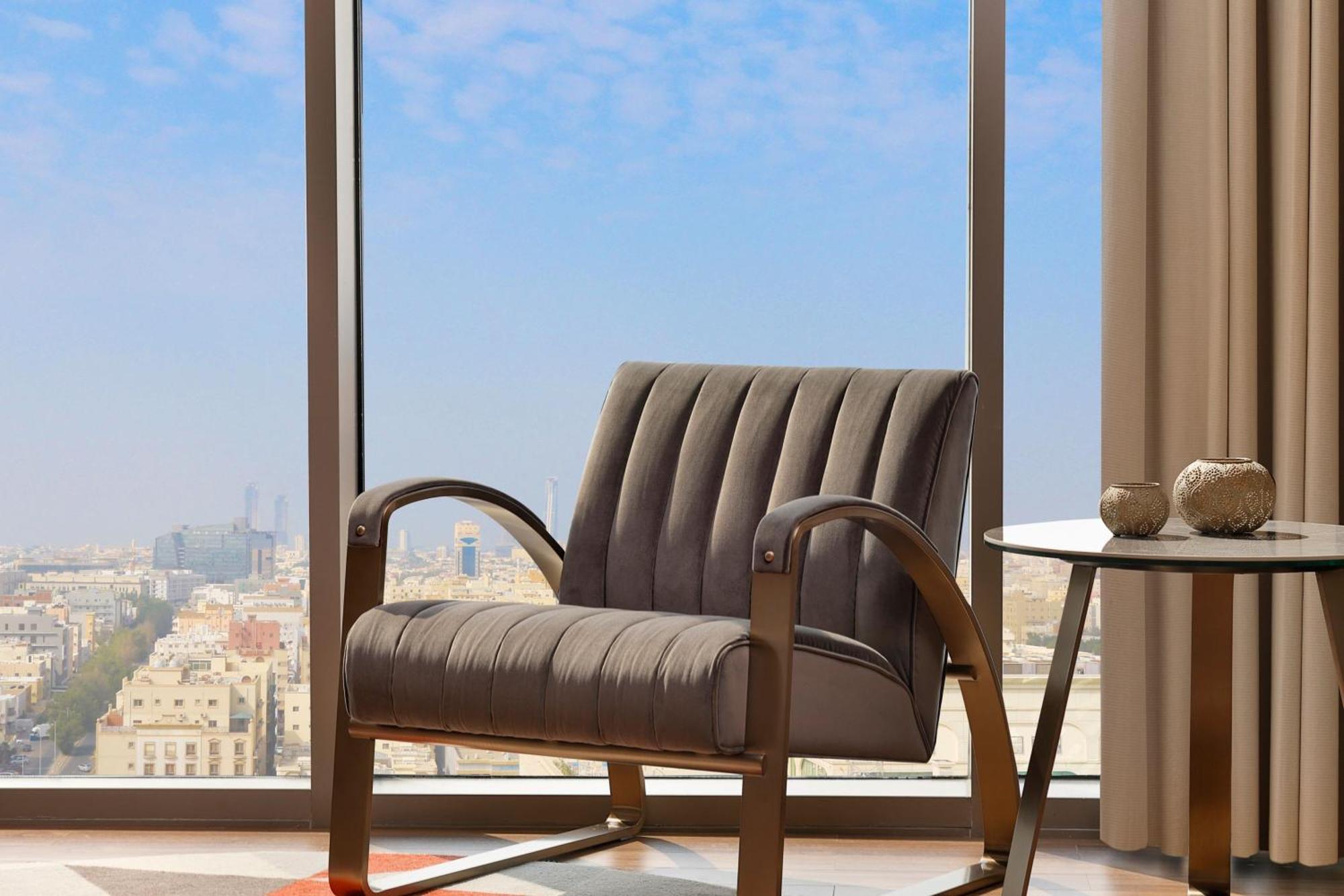 Jeddah Marriott Hotel Madinah Road Bagian luar foto The 3D rendering of the interior of the apartment